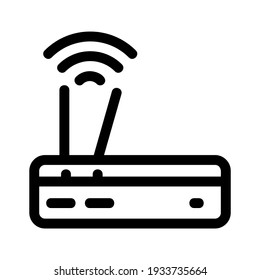 Internet-Symbol oder Logo einzeln auf Zeichen, Vektorgrafik - hochwertige Vektorsymbole in schwarzem Stil
