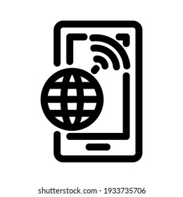 internet icon or logo isolated sign symbol vector illustration - high quality black style vector icons
