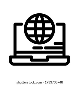 internet icon or logo isolated sign symbol vector illustration - high quality black style vector icons
