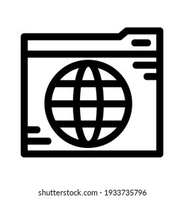 internet icon or logo isolated sign symbol vector illustration - high quality black style vector icons
