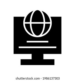 internet icon or logo isolated sign symbol vector illustration - high quality black style vector icons
