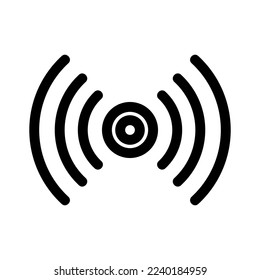 icono de internet o logotipo símbolo de signo aislado ilustración vectorial - iconos vectoriales de estilo negro de alta calidad
