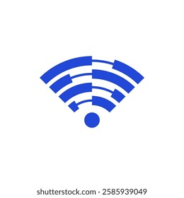 internet icon with S letter icon logo design illustration