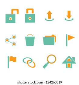 internet icon set