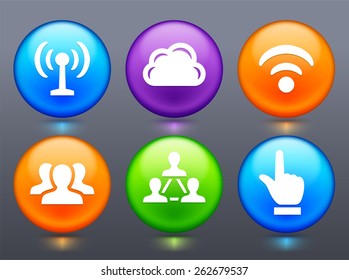 Internet icon set