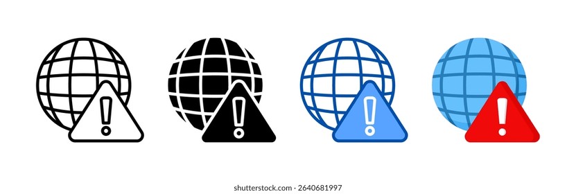 Internet icon set bundle. Multi style icon collection perfect for websites, apps, and presentations. Simple vector icon collection