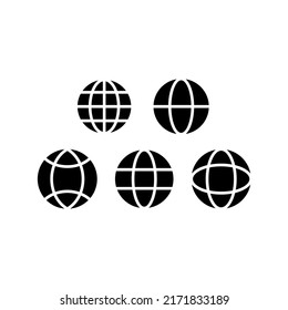 Icono de Internet Juego de símbolos de vector Ilustración de diseño