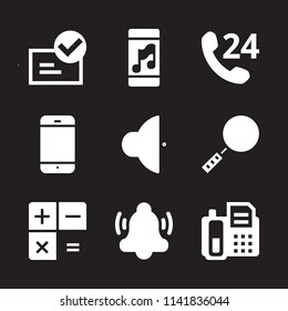 internet icon set. With volume, email and telephone  vector icons for graphic design and web