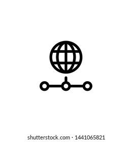internet icon sign signifier vector