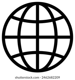 internet icon, simple vector design