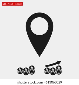 internet icon, vector best flat icon, EPS