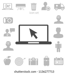 Internet icon. vector illustration