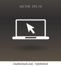 Internet icon. vector illustration