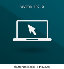 Icono de Internet. ilustración vectorial