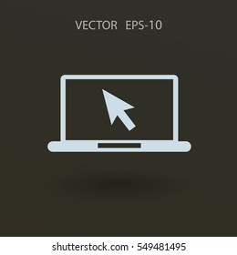 Internet icon. vector illustration