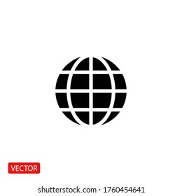 Internetsymbol. Vektorgrafik EPS10.