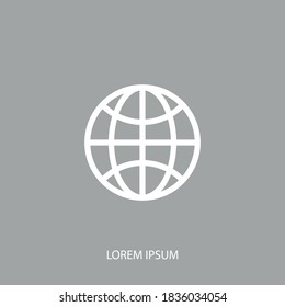 Internet icon. Vector illustration EPS 10.