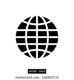 diseño sencillo de la ilustración del vector de Internet
