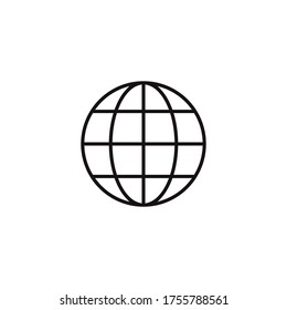internet icon vector sign symbol isolated
