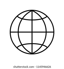 Internet icon vector icon. Simple element illustration. Internet symbol design. Can be used for web and mobile.