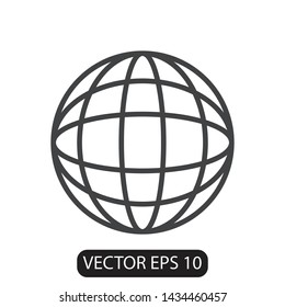 Internet Icon Vector, Vector for Web