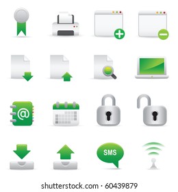 Internet Icons | Green06 Professional icons for your website, application, or presentation