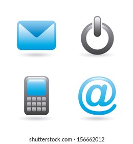 internet icons over white background vector illustration