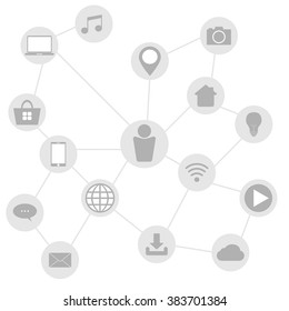 Internet icons set