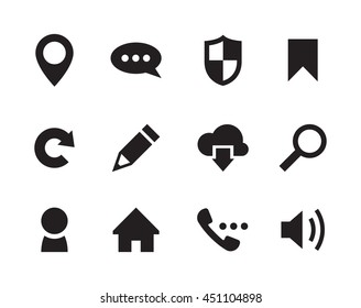 Internet icons set