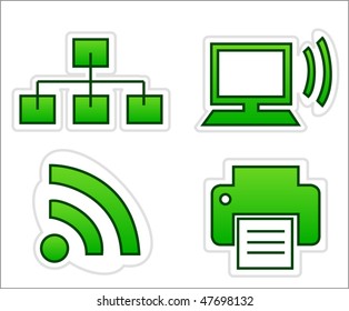 internet icons set