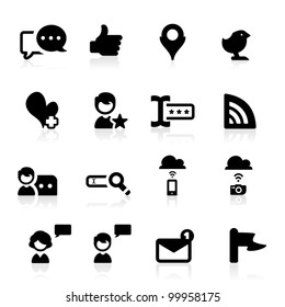 Internet icons set