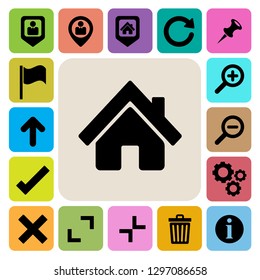 Internet icons set. Illustration eps 10