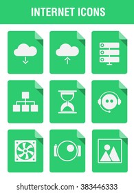 Internet Icons -  Vector Set