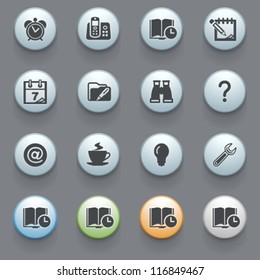 Internet icons for web site, set 10.