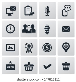 Internet icons,vector