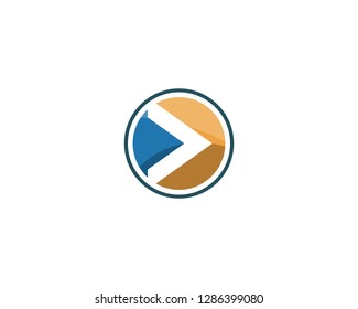 Creative Play Button Icon Vector Stock Vector (Royalty Free) 1613111044