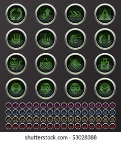 Internet and Interface buttons