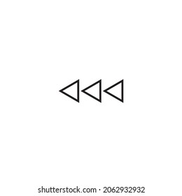 Internet and interface concept. Modern outline high quality illustration for banners, flyers and web sites. Editable stroke in trendy flat style. Line icon of stop sign 
