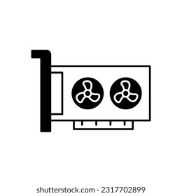 Internet Lan Card  Glyph Vector Icon that can easily edit or modify 

