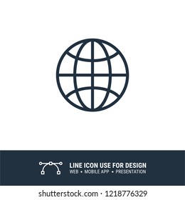 internet line icon