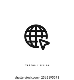 Internet Line Icon. Editable Stroke