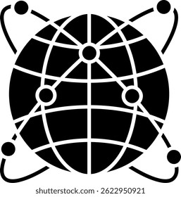 Internet Line vector Icon Design