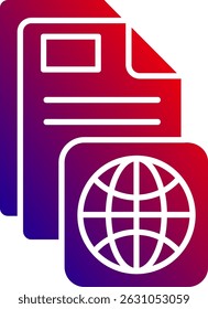 Internet Line vector Icon Design