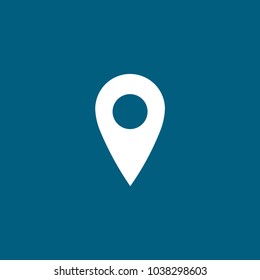 Internet ,Location icon. Maps pin. Location pin. Pin icon vector. Location map icon,navigator,marker vector. Best modern flat pictogram illustration sign for web and mobile apps design

