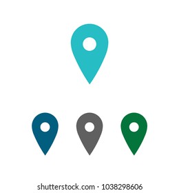 Internet ,Location icon. Maps pin. Location pin. Pin icon vector. Location map icon,navigator,marker vector. Best modern flat pictogram illustration sign for web and mobile apps design
