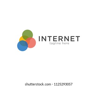Internet Logo Design Template