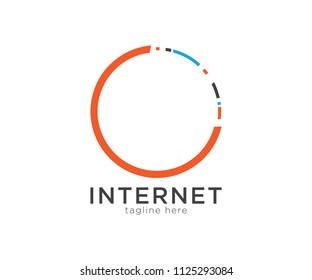 Internet Logo Design Template