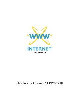 internet logo template
