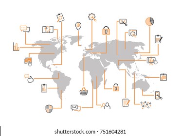 internet management map