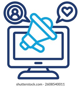 Internet Marketing Icon Element For Design